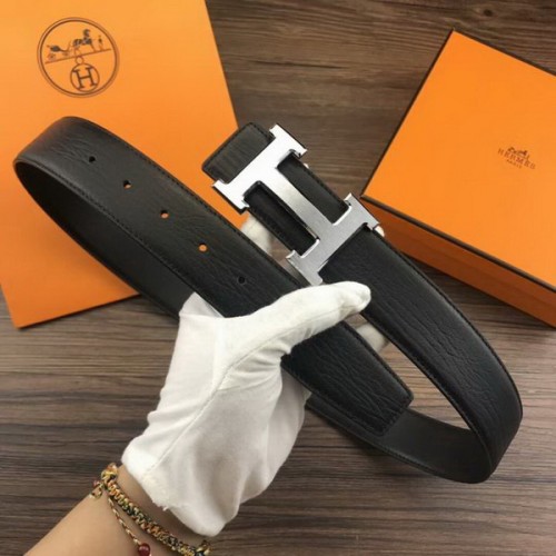 Super Perfect Quality Hermes Belts(100% Genuine Leather,Reversible Steel Buckle)-262
