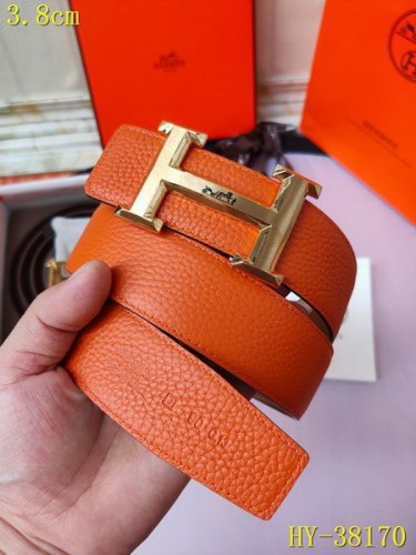 Super Perfect Quality Hermes Belts(100% Genuine Leather,Reversible Steel Buckle)-311