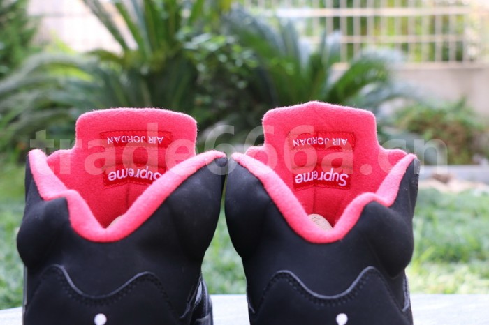 Authentic Supreme x Air Jordan 5 Black