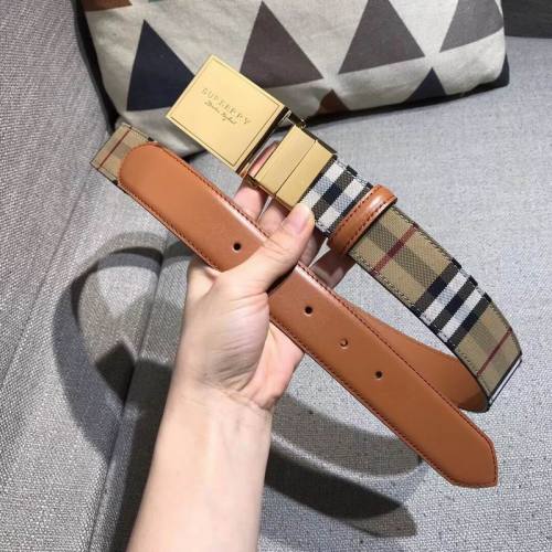 Super Perfect Quality Burberry Belts(100% Genuine Leather,steel buckle)-065