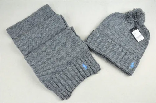 POLO Wool Cap Scarf AAA-017