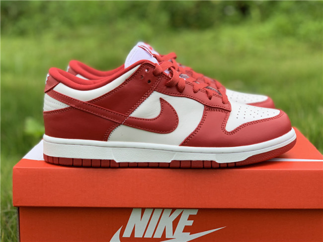 Authentic Nike Dunk Low University Red