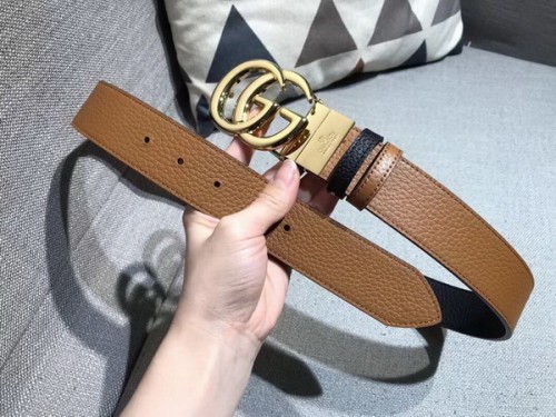 Super Perfect Quality G Belts(100% Genuine Leather,steel Buckle)-2354