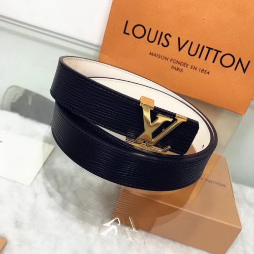 Super Perfect Quality LV women Belts(100% Genuine Leather,Steel Buckle)-120