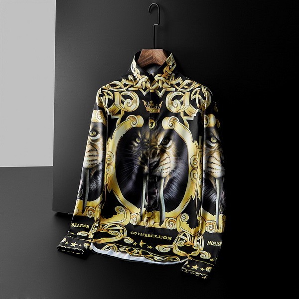 Versace long sleeve shirt men-030(M-XXXXL)