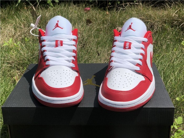 Authentic Air Jordan 1 Low Gym Red