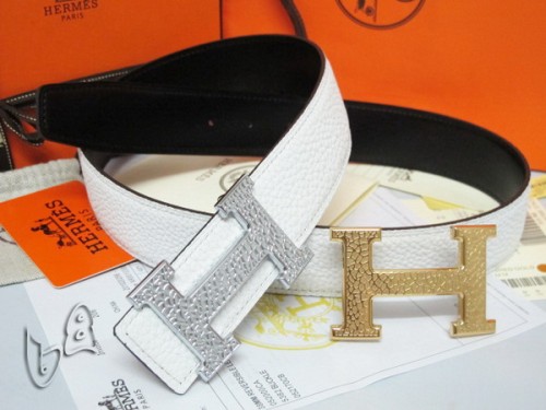 Super Perfect Quality Hermes Belts(100% Genuine Leather,Reversible Steel Buckle)-169