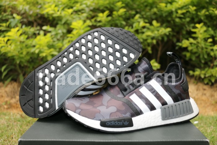 Authentic BAPE x AD NMD Black