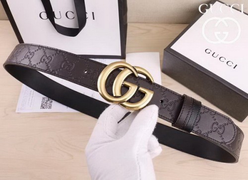 Super Perfect Quality G Belts(100% Genuine Leather,steel Buckle)-2093
