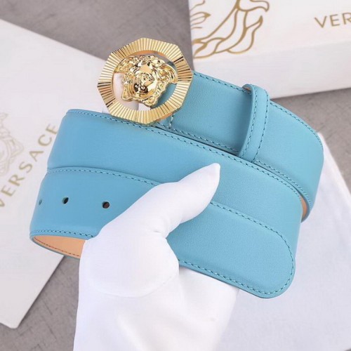 Super Perfect Quality Versace Belts(100% Genuine Leather,Steel Buckle)-327