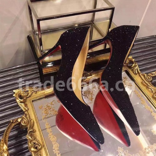 Super Max Christian Louboutin Custom High Heel-017