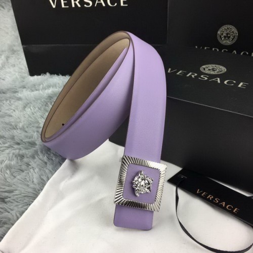 Super Perfect Quality Versace Belts(100% Genuine Leather,Steel Buckle)-186