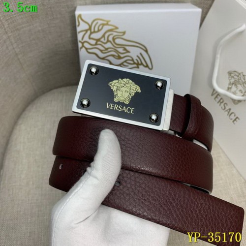 Super Perfect Quality Versace Belts(100% Genuine Leather,Steel Buckle)-098