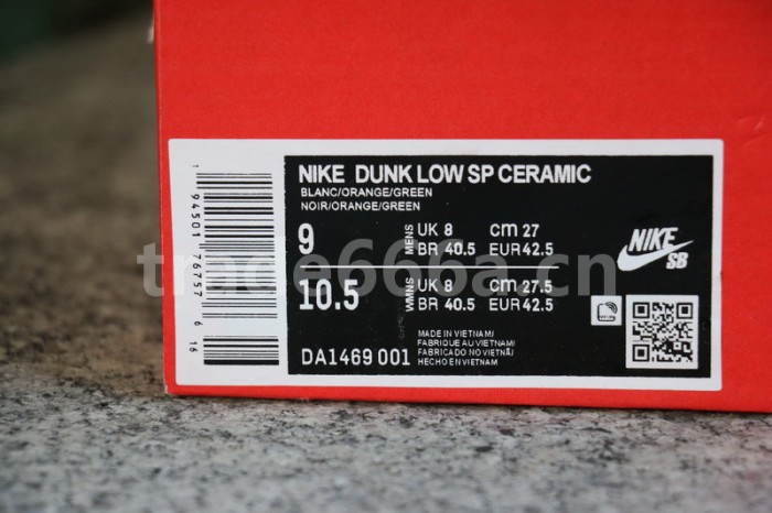 Authentic Nike Dunk Low SP “Ceramic”