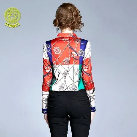 Versace shirt women-007(S-XXL)