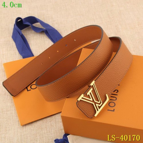 Super Perfect Quality LV Belts(100% Genuine Leather Steel Buckle)-1727