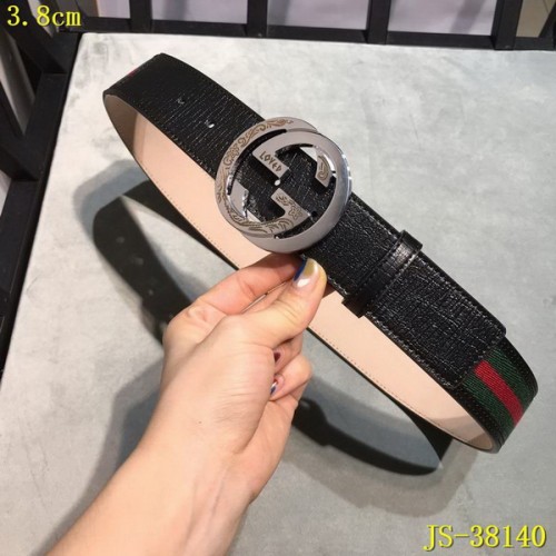 Super Perfect Quality G Belts(100% Genuine Leather,steel Buckle)-1912