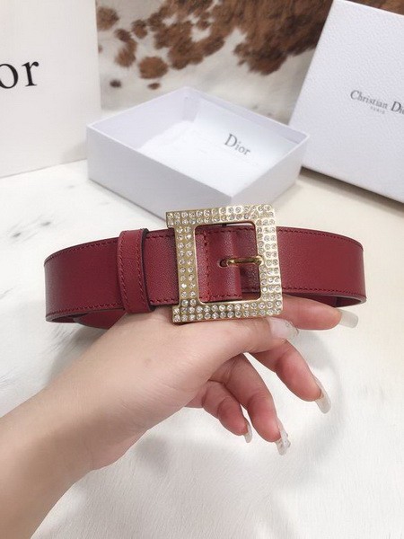 Super Perfect Quality Dior Belts(100% Genuine Leather,steel Buckle)-194