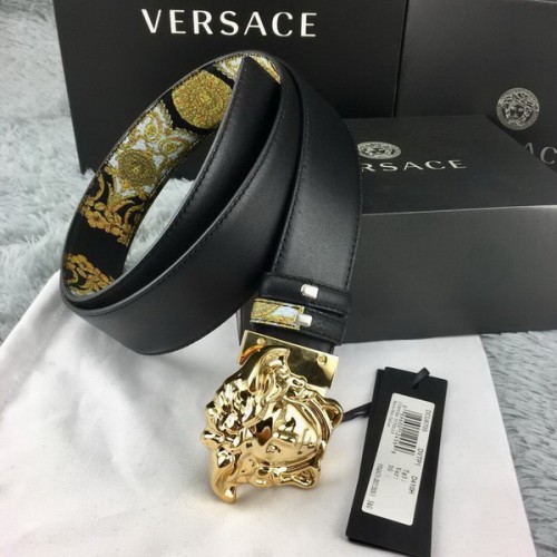 Super Perfect Quality Versace Belts(100% Genuine Leather,Steel Buckle)-282