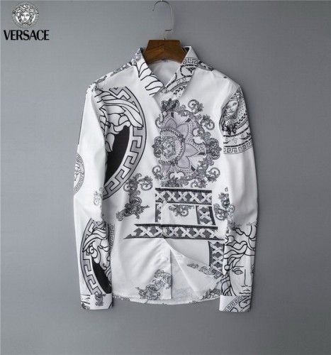 Versace long sleeve shirt men-004(M-XXXL)