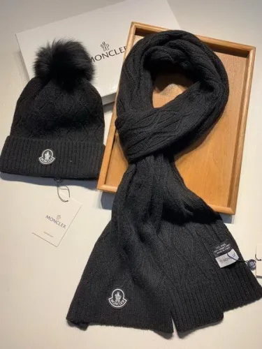 Moncler Wool Cap Scarf AAA-282