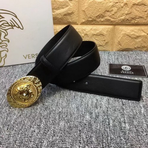 Super Perfect Quality Versace Belts(100% Genuine Leather,Steel Buckle)-1224