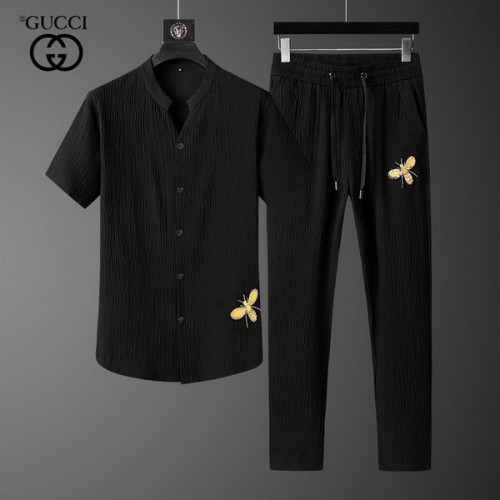 G short sleeve men suit-338(M-XXXXL)