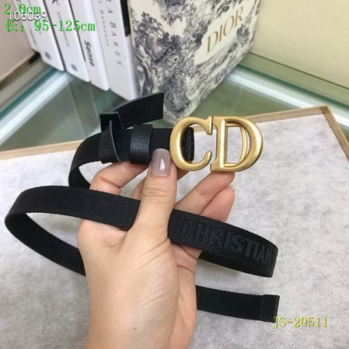 Super Perfect Quality Dior Belts(100% Genuine Leather,steel Buckle)-692