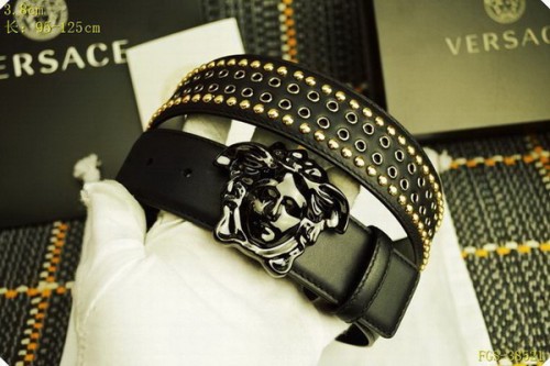 Super Perfect Quality Versace Belts(100% Genuine Leather,Steel Buckle)-1584