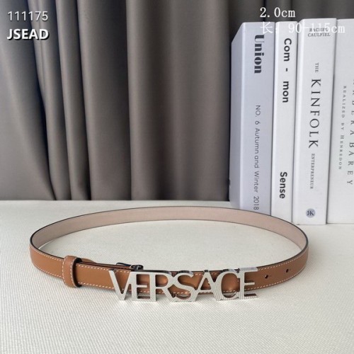 Super Perfect Quality Versace Belts(100% Genuine Leather,Steel Buckle)-1619