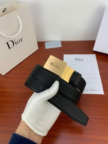 Super Perfect Quality Dior Belts(100% Genuine Leather,steel Buckle)-1037