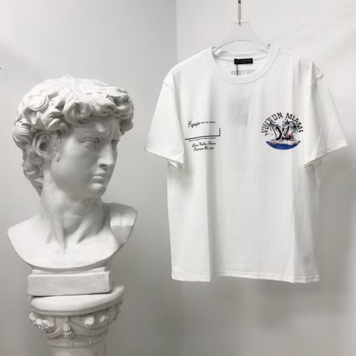 LV  t-shirt men-1803(S-XL)