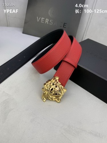 Super Perfect Quality Versace Belts(100% Genuine Leather,Steel Buckle)-1660