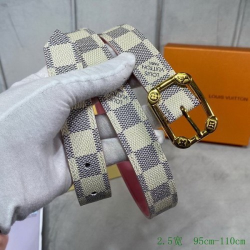 Super Perfect Quality LV Belts(100% Genuine Leather Steel Buckle)-4344