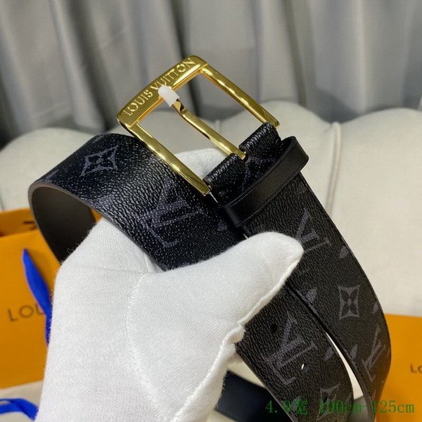 Super Perfect Quality LV Belts(100% Genuine Leather Steel Buckle)-2921