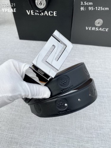 Super Perfect Quality Versace Belts(100% Genuine Leather,Steel Buckle)-1634