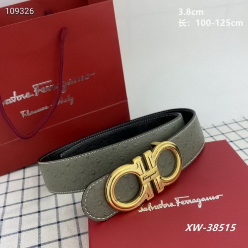 Super Perfect Quality Ferragamo Belts(100% Genuine Leather,steel Buckle)-1518