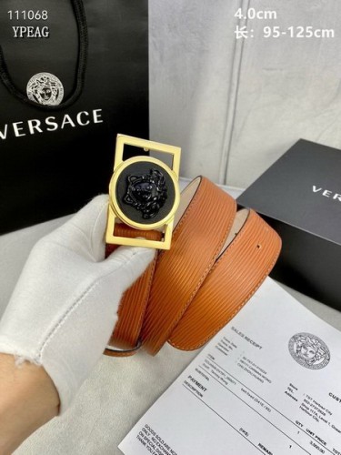 Super Perfect Quality Versace Belts(100% Genuine Leather,Steel Buckle)-1685
