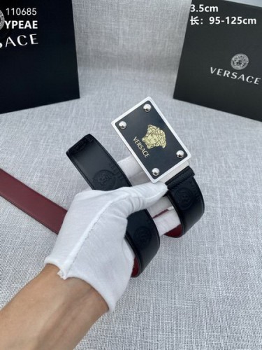 Super Perfect Quality Versace Belts(100% Genuine Leather,Steel Buckle)-1638