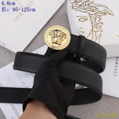 Super Perfect Quality Versace Belts(100% Genuine Leather,Steel Buckle)-1382