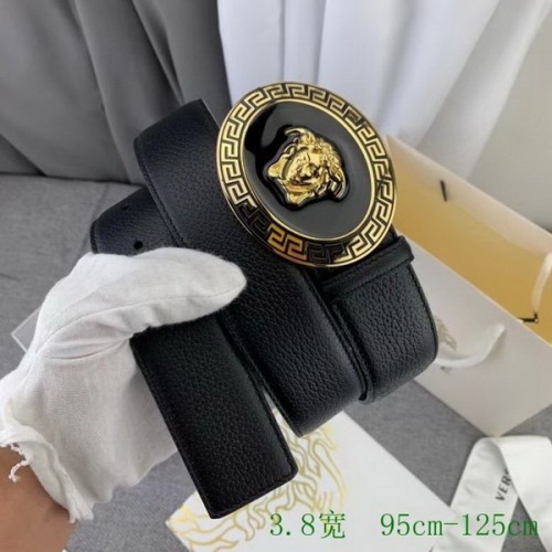 Super Perfect Quality Versace Belts(100% Genuine Leather,Steel Buckle)-1302