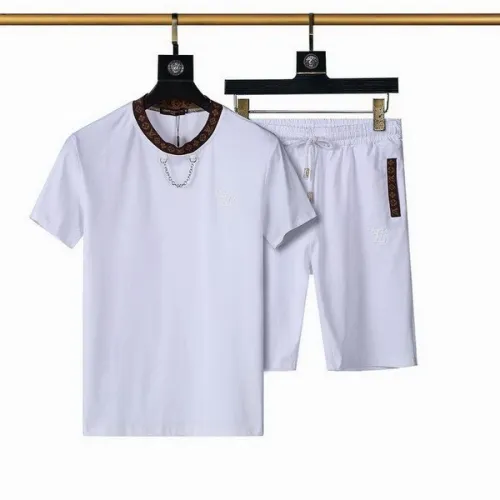 LV short sleeve men suit-120(M-XXXL)
