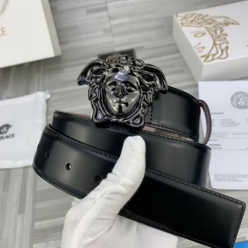 Super Perfect Quality Versace Belts(100% Genuine Leather,Steel Buckle)-1287