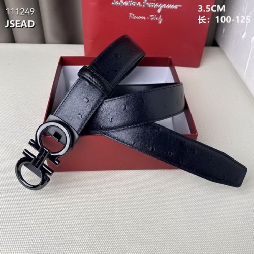 Super Perfect Quality Ferragamo Belts(100% Genuine Leather,steel Buckle)-1701