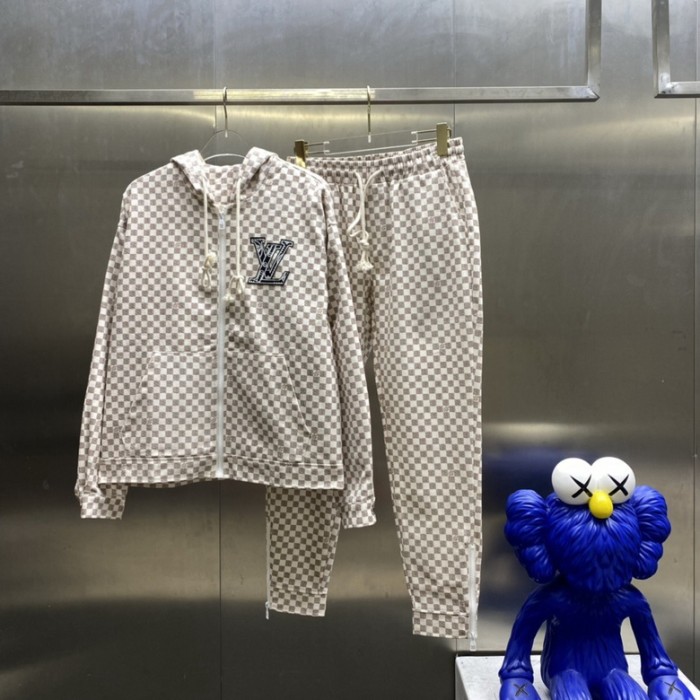 LV long sleeve men suit-348(M-XXL)
