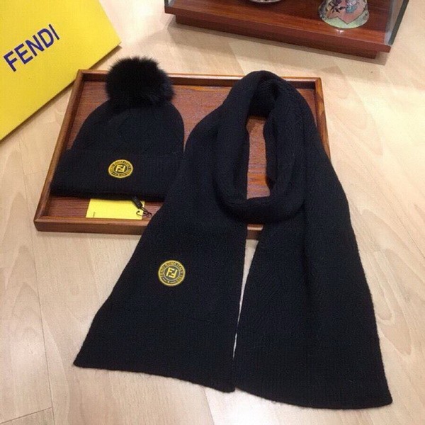 FD Wool Cap Scarf AAA-122