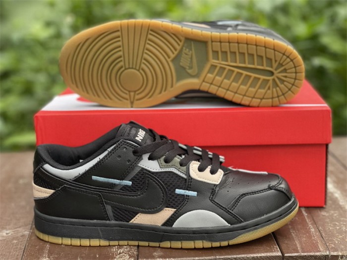 Authentic Nike Dunk Scrap “Black Gum”