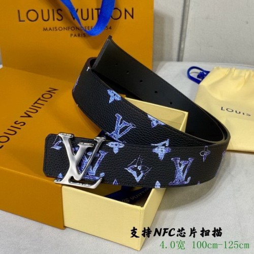 Super Perfect Quality LV Belts(100% Genuine Leather Steel Buckle)-2828