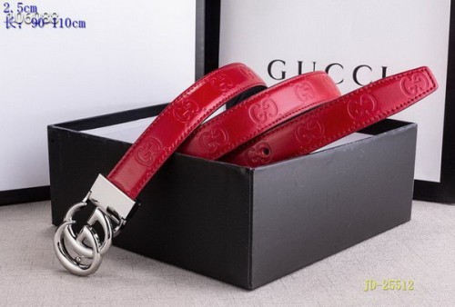 Super Perfect Quality G Belts(100% Genuine Leather,steel Buckle)-4206