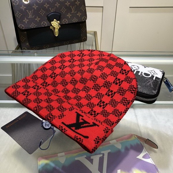 LV Wool Cap Scarf AAA-204